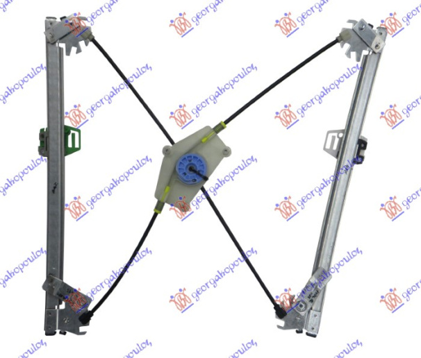 Ngritës/rregullator për dritaren e përparme elektrik (pa motor) (А cilësi)