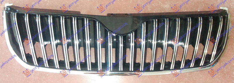 Maskë pvc / grilë kromë me kornizë e poshmte kromi