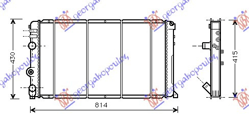 Radiator për motor 1.9-2.5-2.8DTi dizel (me/pa kondicioner) (729x399) -03