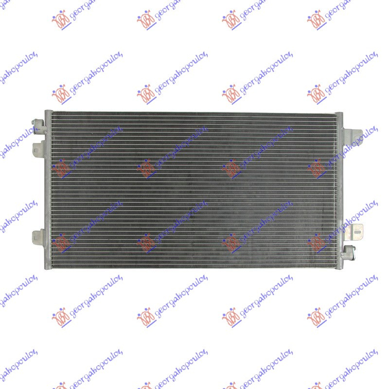Radiator i kondicionerit dizel 03- (69.2x38x1.6)