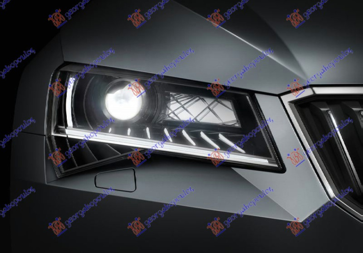 Fenerë bi-xenon (sistem adaptues për ndriçim (afs) me LEDDritë ditore (HELLA)