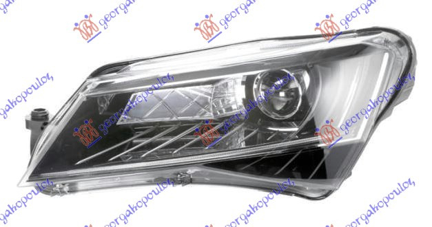 Fenerë bi-xenon (sistem adaptues për ndriçim (afs) dynamicDritë assist me LEDDritë ditore (HELLA)
