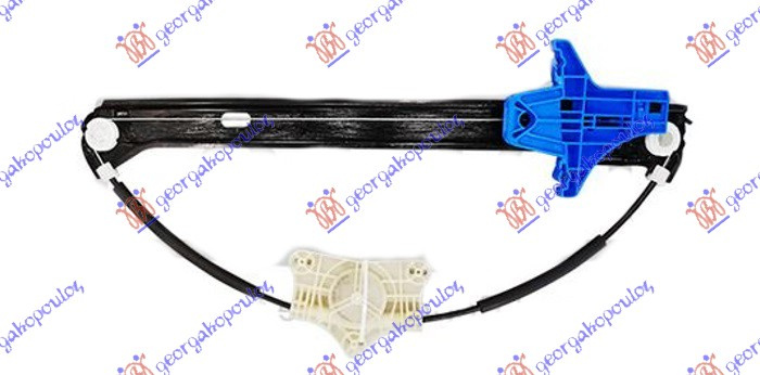 Ngritës/rregullator për dritaren e pasme elektrik (pa motor)