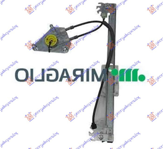 Ngritës/rregullator për dritaren e pasme elektrik (pa motor) (А cilësi)