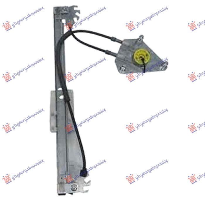 Ngritës/rregullator për dritaren e pasme elektrik (pa motor)
