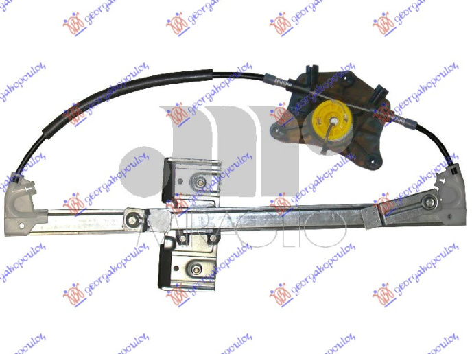 Ngritës/rregullator për dritaren e përparme elektrik (pa motor) (А cilësi)