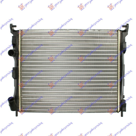 Radiator për motor 1.5DCi 01- (48x41,4x27) 59KW (MAHLE BEHR)