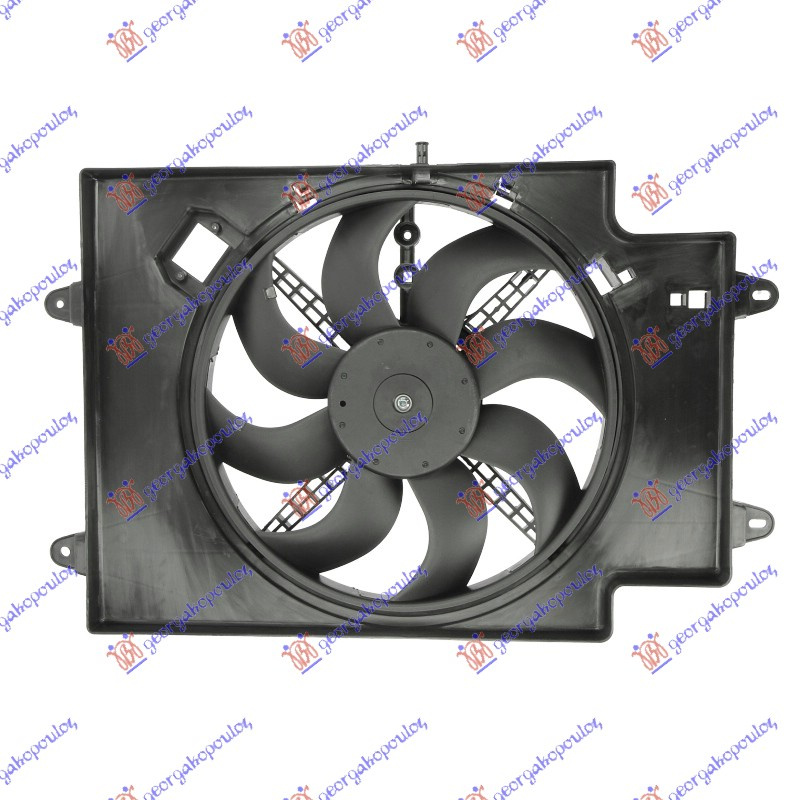 Ventilator komplet 1.9 JTD dizel