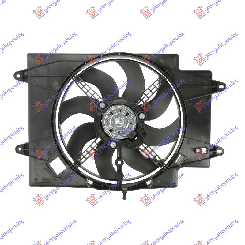 Ventilator komplet 1.9 JTD dizel