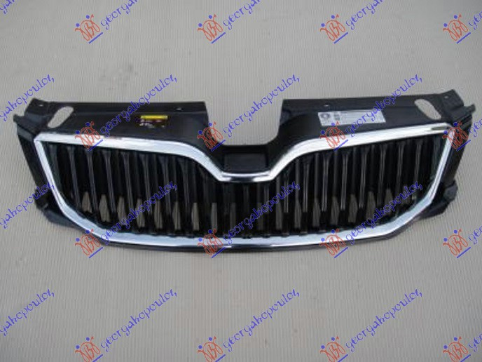 Maskë pvc/grilë me kornizë krom