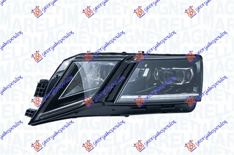 Fenerë FULL LED (sistem adaptues për ndriçim (afs) (MARELLI)