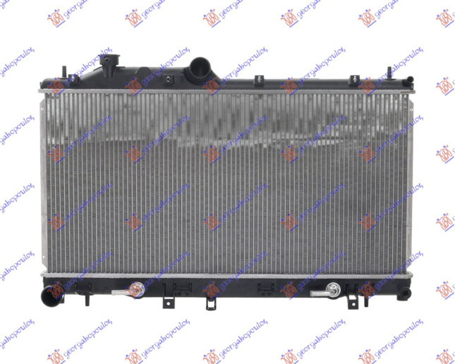 Radiator për motor 2,5 i-16V TURBO (marsh manual/automatik) (34x68,5x25