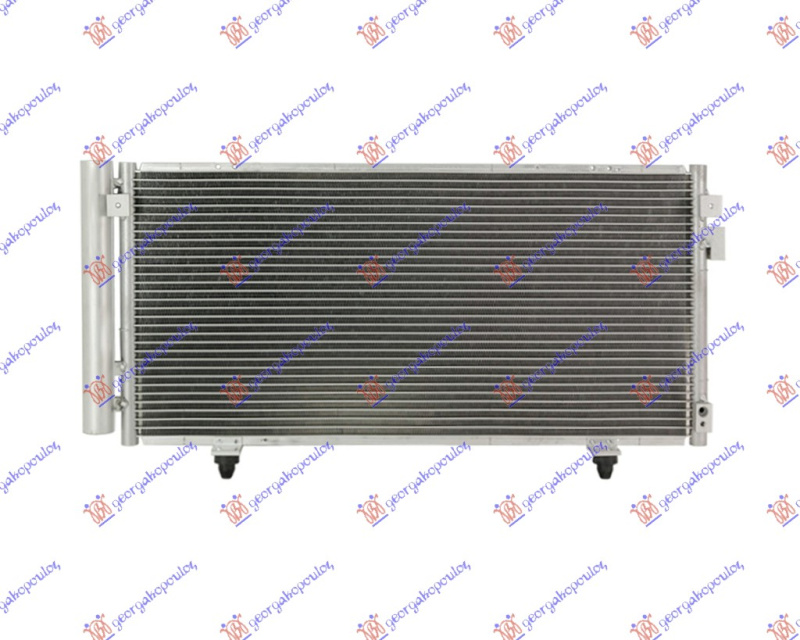 Radiator i kondicionerit benzinë/dizel (610x310x16)