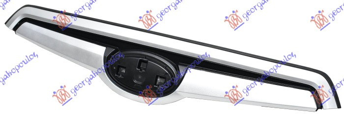 Maskë pvc/grilë e sipërme (gati për ngjyrosje) gri