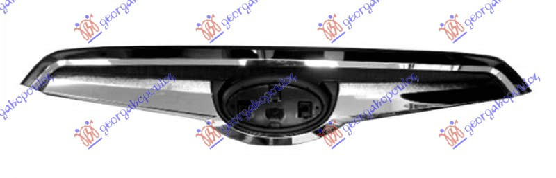 Maskë pvc/grilë e sipërme krom
