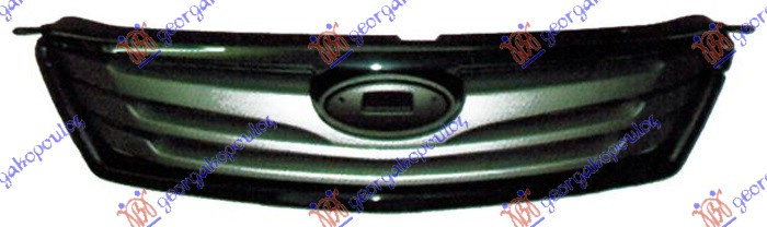 Maskë pvc/grilë me shirit krom -13 (outback)