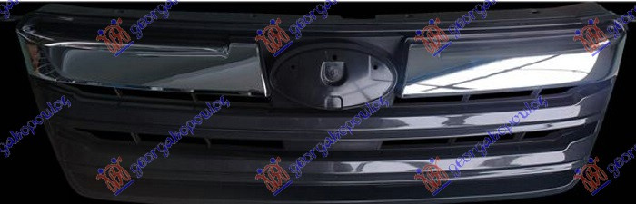 Maskë pvc/grilë krom/me ngjyrë të zezë 13- (outback)