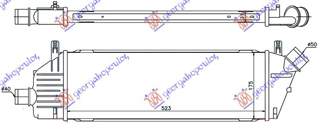 Interkuler 1,5DCi (522x178x30)