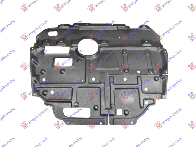 Mbrojtje/kapak nën motor (qendrore)