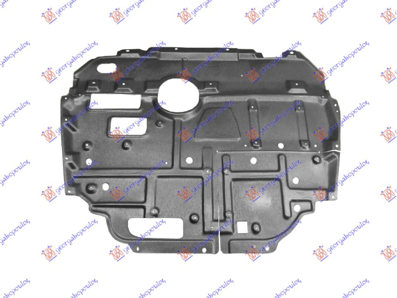 Mbrojtje/kapak nën motor (qendrore)