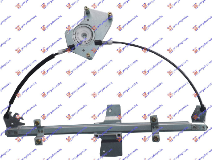 Ngritës/rregullator për dritaren e përparme elektrik 3/5 dyer (pa motor)