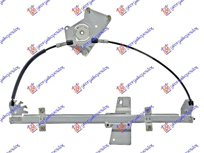 Ngritës/rregullator për dritaren e përparme elektrik 3/5 dyer (pa motor) (А cilësi)