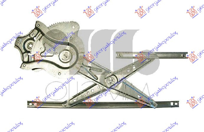 Ngritës/rregullator për dritaren e përparme elektrik (pa motor) (japonez) (А cilësi)