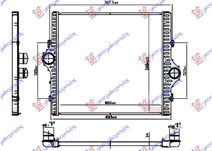 Interkuler 3.0 D4D dizel (600x568x24)