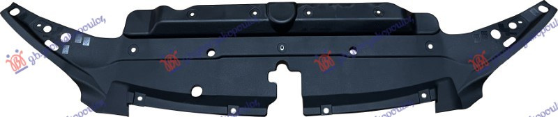 Mbulues për radiator për motor plastik i sipërm