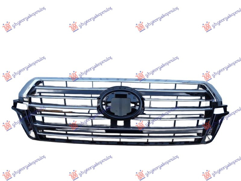 Maskë pvc/grilë krom/e argjendtë/me ngjyrë të zezë me kamerë 19-