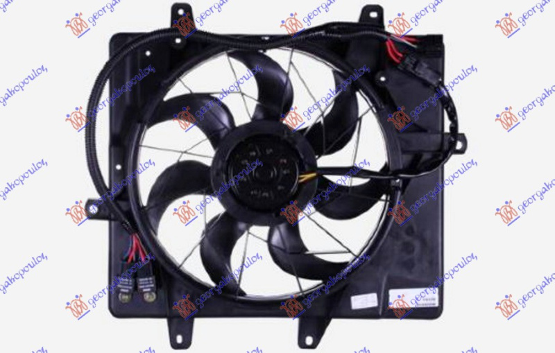 Ventilator komplet 2.0-2.4 (paturbo) komplet