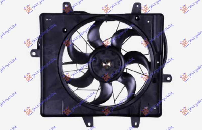 Ventilator komplet 2.0-2.4 (paturbo) komplet