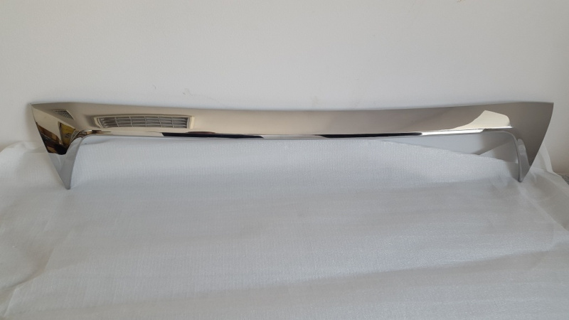 ShiritMaskë pvc/grila e sipërme, krom