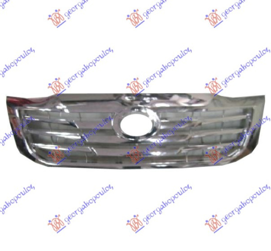 Maskë pvc/grilë e gjitha krom