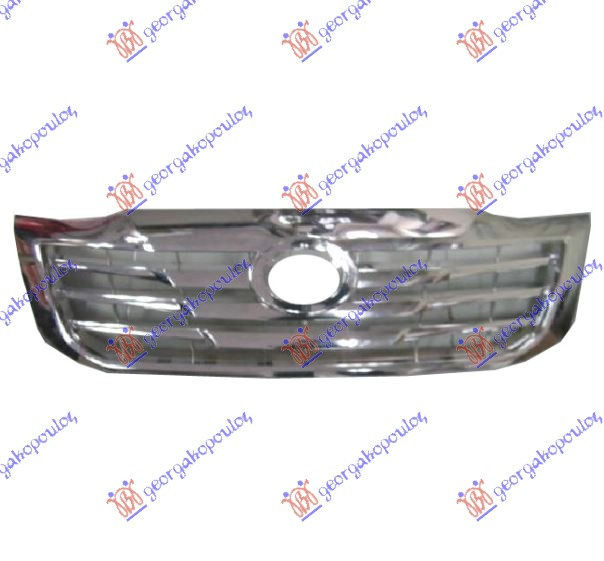 Maskë pvc/grilë e gjitha krom