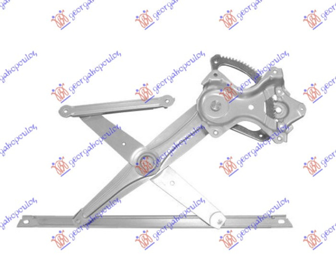 Ngritës/rregullator për dritaren e përparme elektrik 2/4 dyer (me motor)