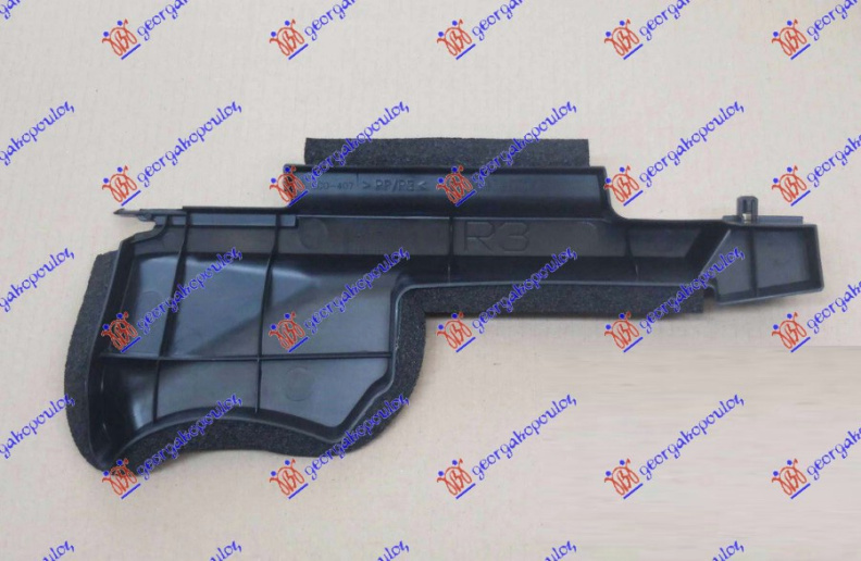 Mbajtës i radiatorit vertikal plastik