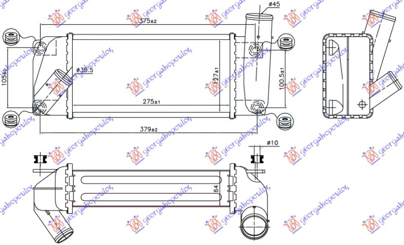 Interkuler 1.4 D4D dizel (275x127x64)