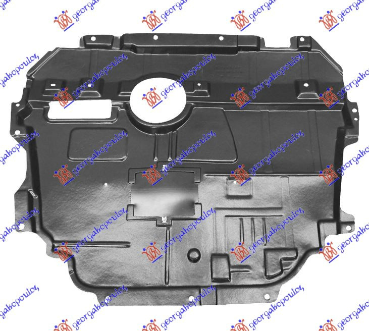 Mbrojtje/kapak nën motor qendrore plastik (1.6 d-4 dyer)