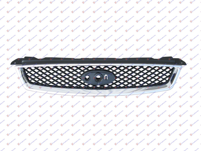 Maskë pvc/grilë kabriolet (shirit krom)
