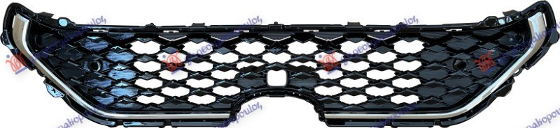Maskë pvc/grilë (hibrid) (me 2 hapje për sensorë)
