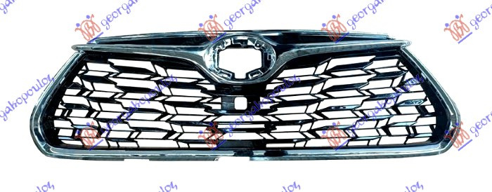 Maskë pvc/grilë me shirit krom (me kamerë)