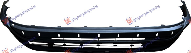 Grilë qendore në parakolpin e përparme hapje për shirit/unazë