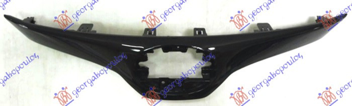 Maskë pvc/grilë me ngjyrë të zezë me me shkëlqim