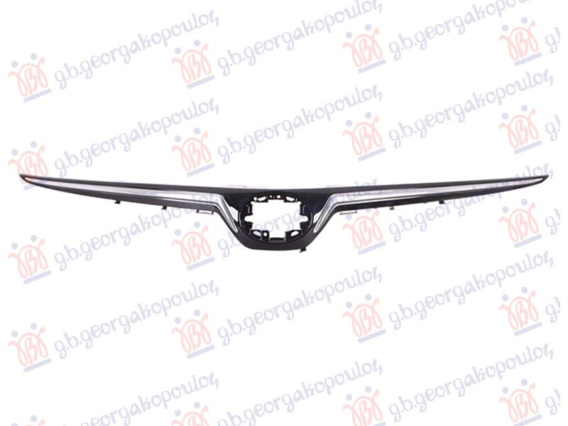 Maskë pvc/grilë komplet me shirit krom