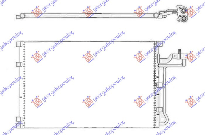 Radiator i kondicionerit 2.4i 20V-2.5T benzinë - 2.0-2.4 dizel (658x375)