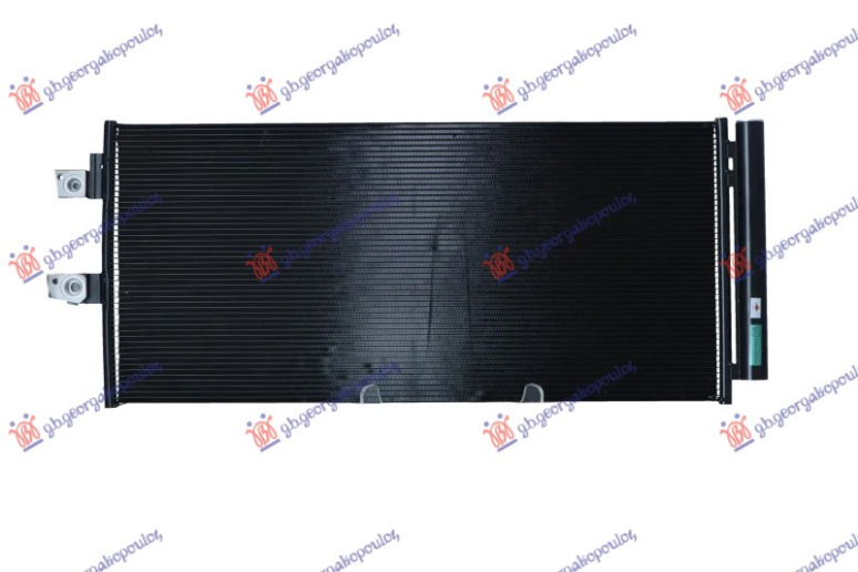 Radiator i kondicionerit 1.5-2.0 (T3/T4/T5) benzinë - 2.0 (D3/D4) dizel (730x340x12)