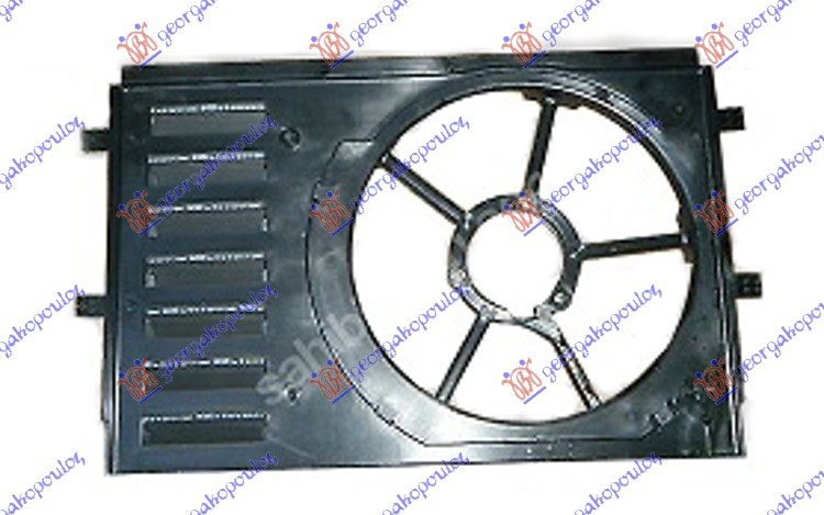 Difuzor/mbajtës për ventilator (i vetëm)