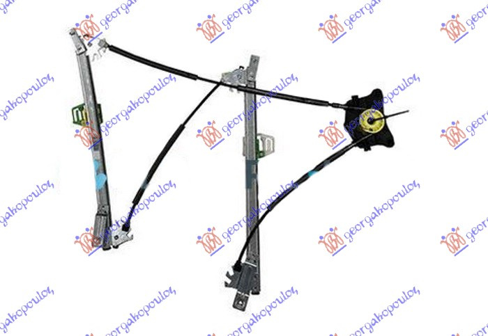 Ngritës/rregullator për dritaren e përparme elektrik (pa motor) (А cilësi)