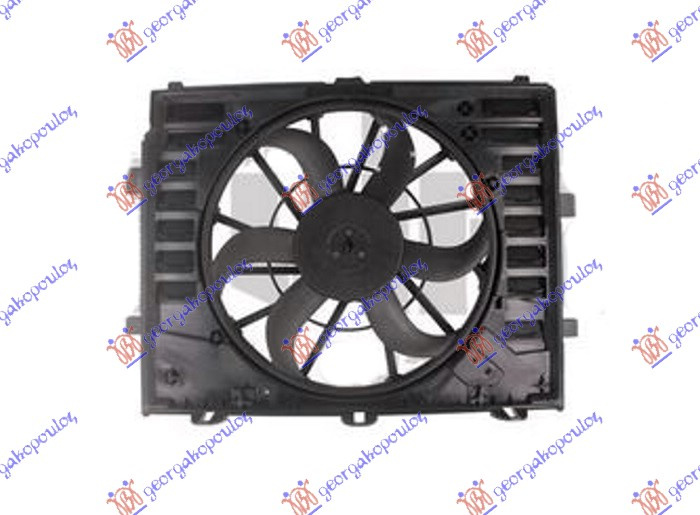 Ventilator komplet 3.0 TDi dizel (520mm)